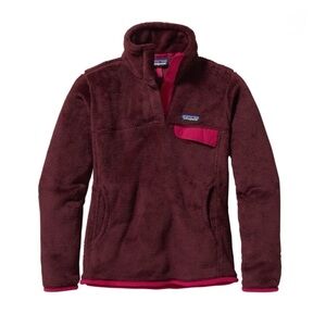 Patagonia Women's Re-Tool Quarter Snap-T Pullover Fleece Jacket Coat Small